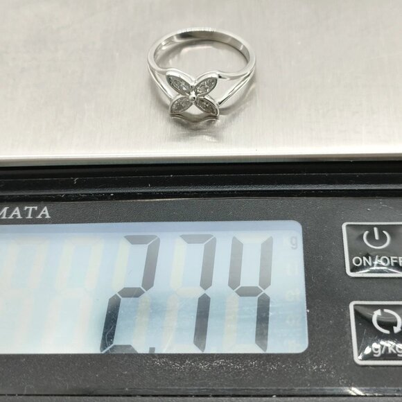 Tiffany and Co. Ring Natural Diamond Platinum 670-073125 - Picture 7 of 9